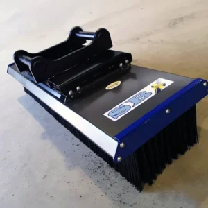 Sopborste grävmaskin