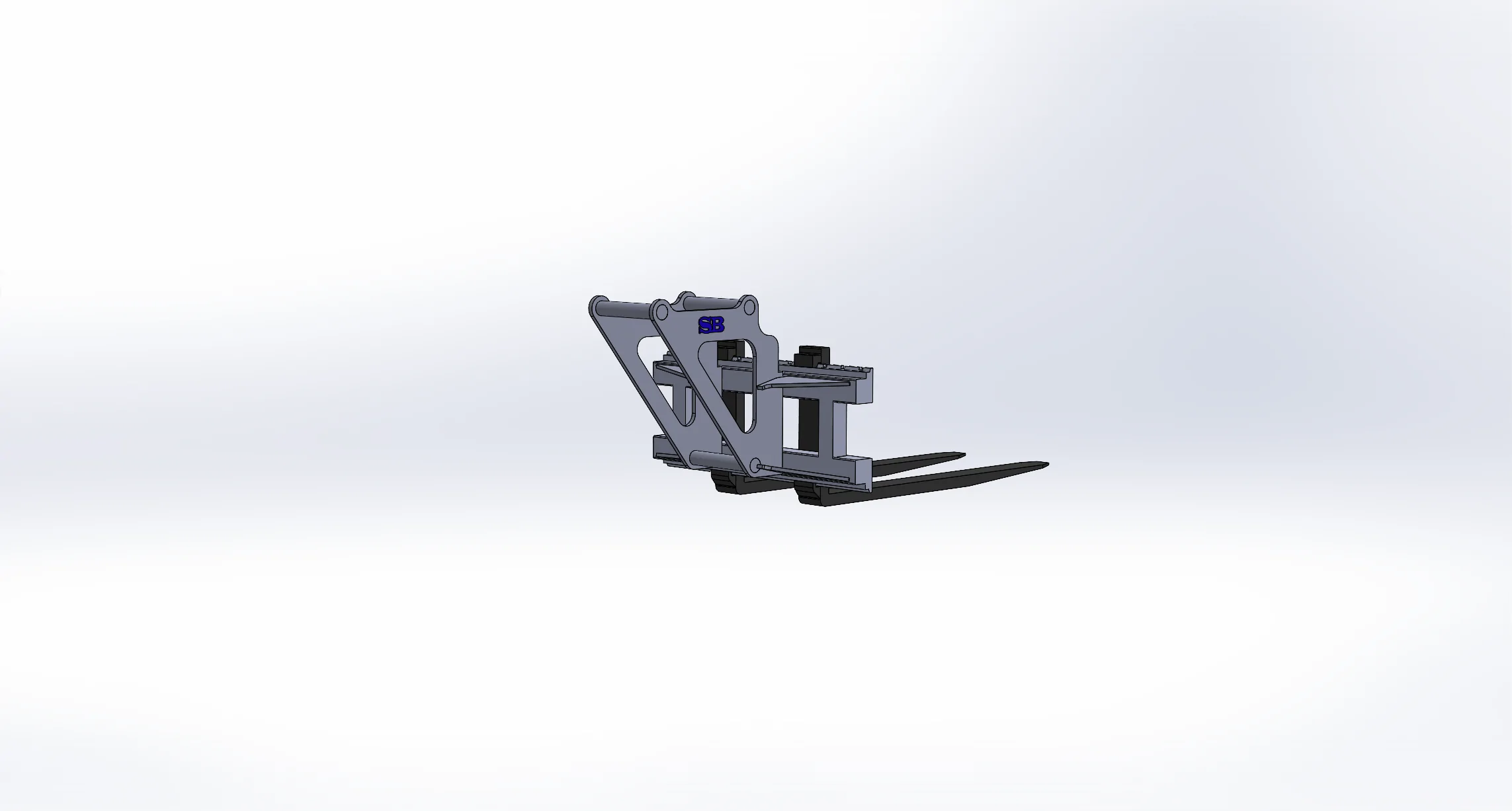 Gaffelställ Grävmaskiner