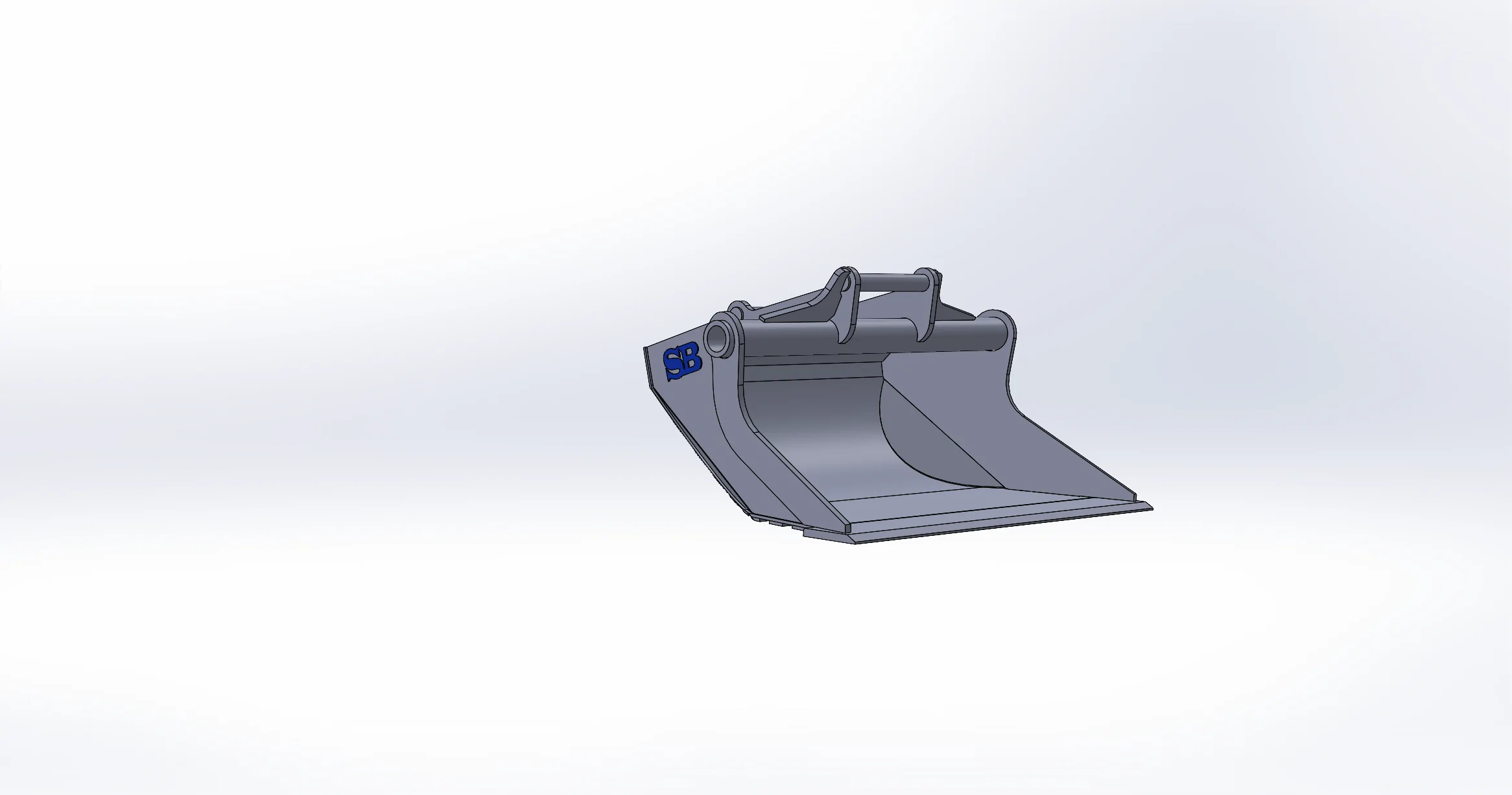Planeringsskopa Rotortilt 15° - Bild 2