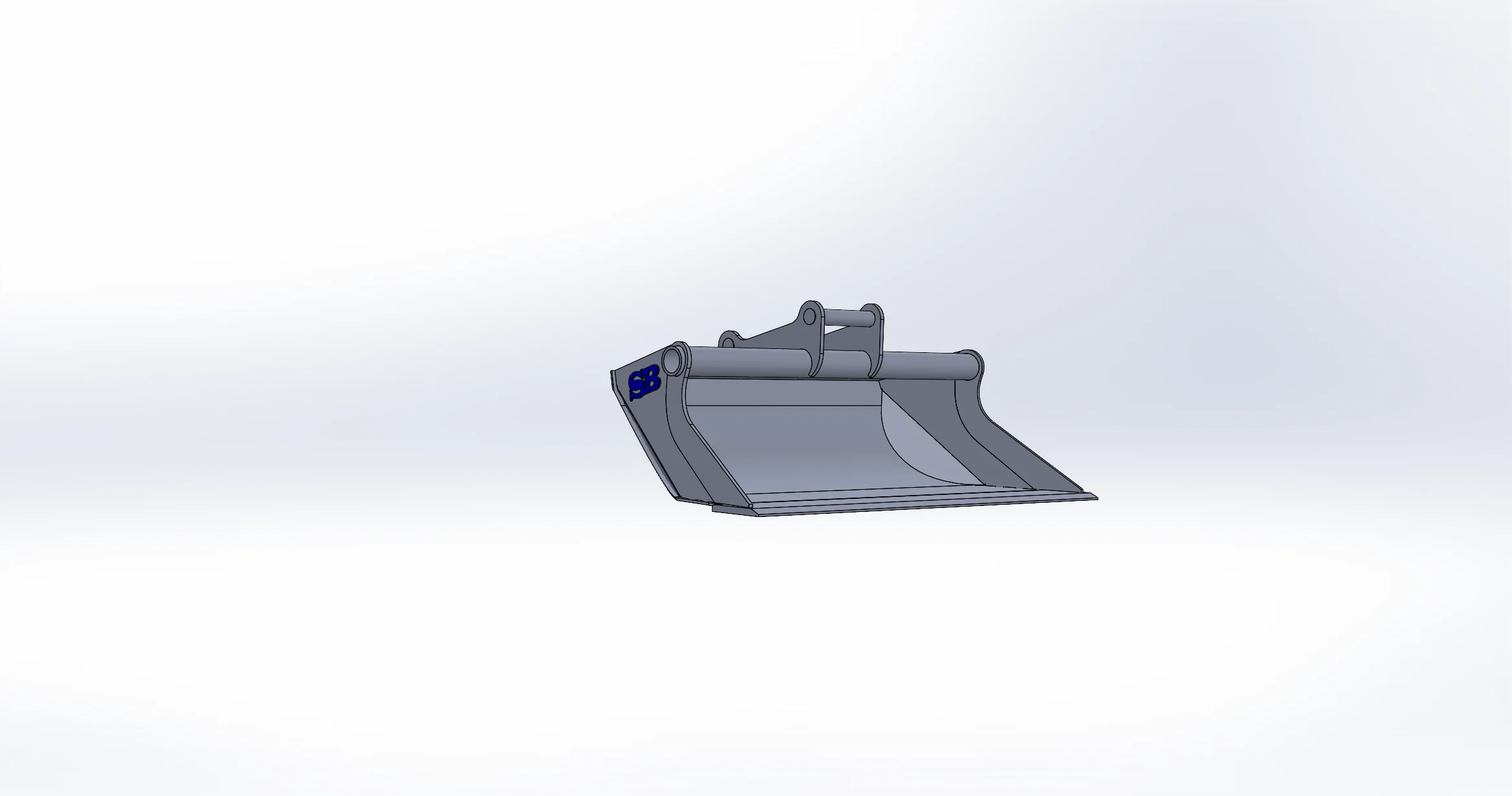 Planeringsskopa Rotortilt 15° - Bild 3