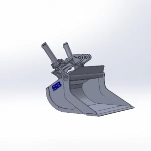 Planeringsskopa Hydrauliska stående