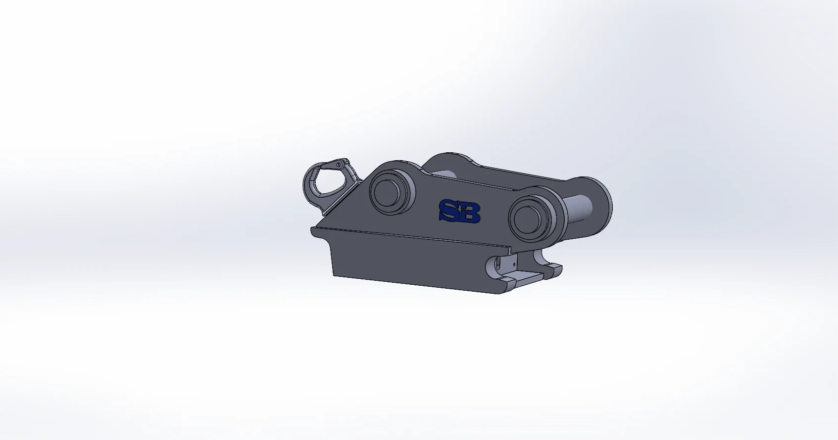 Snabbfäste Grävmaskin Hydrauliska